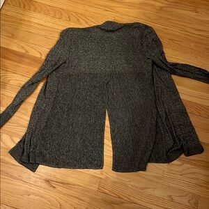 Express Slit-Back Cardigan — unique!